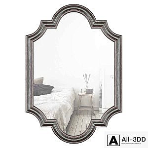 Mirror Oxford figured black