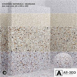 Material (seamless) - coating, stone, quartz set 49