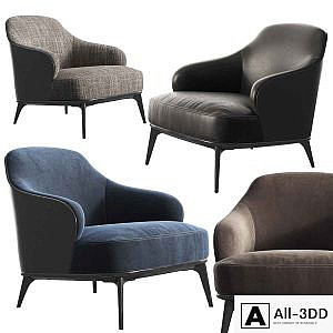 Leslie Armchair Minotti