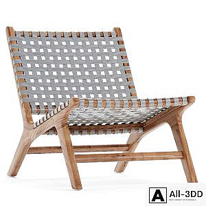 Strap Girona Outdoor Accent Chairs