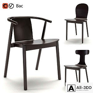Cappellini chair Newood series