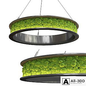 Freund Nova Ring Moss Pendant Light