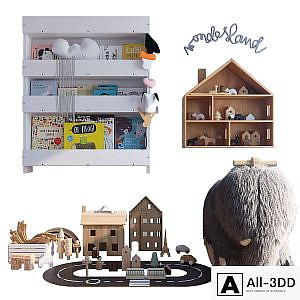 Decorative set for the nursery