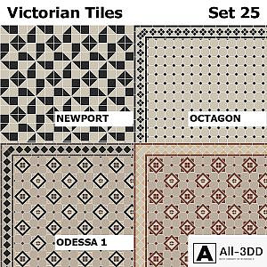 Topcer Victorian Tiles Set 25
