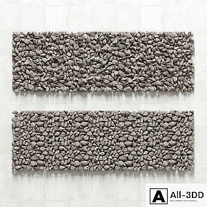 Road rock stone / Road from rocky stone