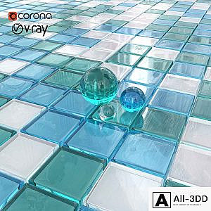 Glass mosaic