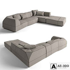 B @ B Italia Bend sofa