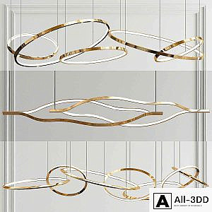 Ring & Henge Tepe Chandelier - 3 type