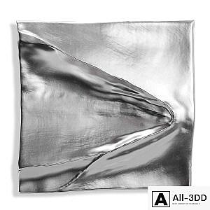 Round Wall panel Sand from 2017 silver
