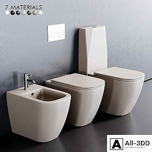 Esedra by SDR Ceramiche Quadra WC