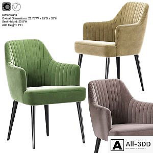Strip Modern Dining Chair