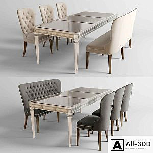 Dining table with chairs 2