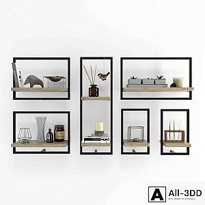 Loft style shelf