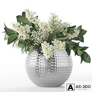 Bouquet of flowers in a vase 61