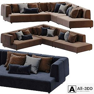 Gallotti & Radice Fiona Soft Sofa