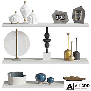Arteriors and Global Views decor set 3