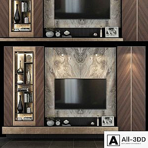 TV shelf set 0133
