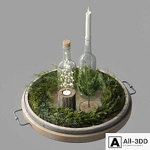 Christmas Decoration 02-Christmas Centerpiece