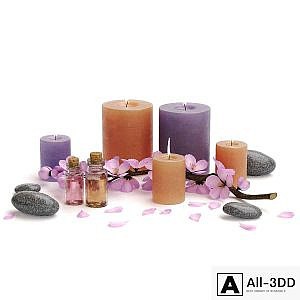 Set of candles