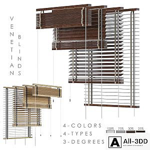 WOOD Venetian Blind 950 in 45 mm