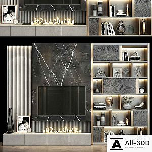 TV Wall set 0178