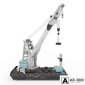 Floating crane Bogatyr
