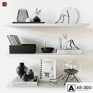 Decorative shelf 07