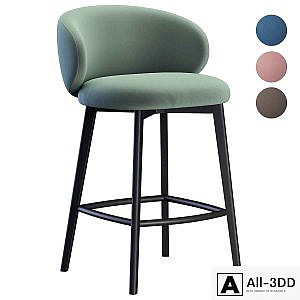 Bar stool Tuka Wood Cb