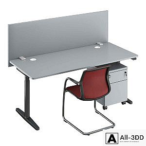 Vitra Tyde Workstations & Vitra Unix Chair
