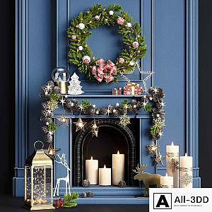 New year decorative set 3