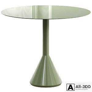 Palissade cone round table