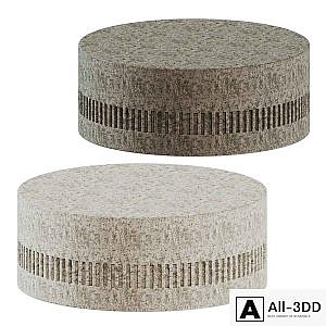 Miramar Outdoor Round Cocktail Table By High Fashion Home