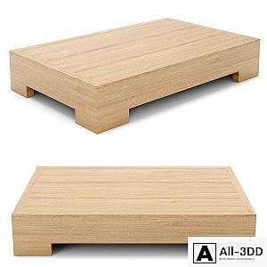 RH Outdoor Ubud coffee table
