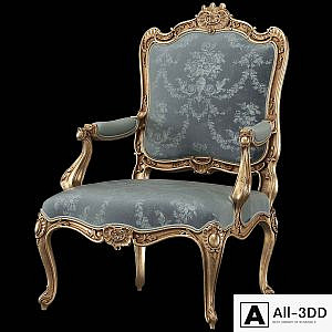 Fauteuil a la reine armchair