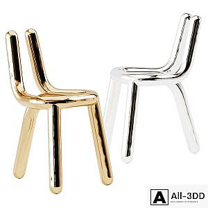 Toni Grilo Line Chair / Curved Chair