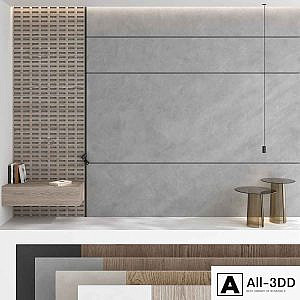 Decorative wall panel set 77
