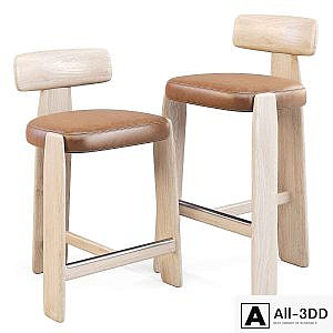 Andreu World: Oru - Bar and Counter Stool