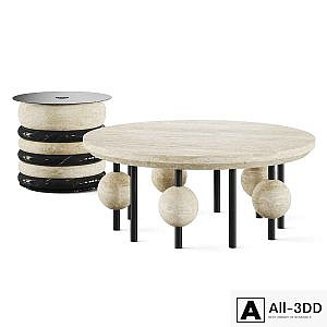 Hommes Harveycanne and Kosmos Coffee Tables