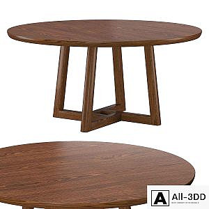 ROULETTE ROUND EXTENSION TABLE