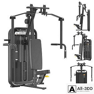 DHZ Fitness E-7007 Pearl Delt Pec Fly