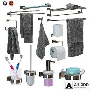 GROHE Essentials Cube Accessory Set (12 pcs)
