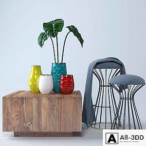 West Elm decor set