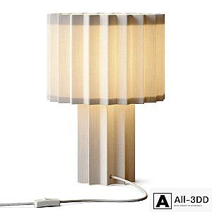 Folkform for Orsjo Belysning Plisse Table Lamp