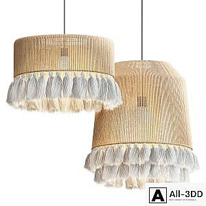 Boho Tassel pendant lights