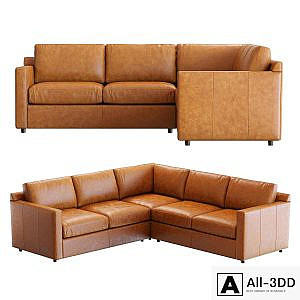 Crate&Barrel Barrett II Corner Sofa