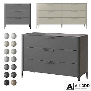 Chest 4 size Ellipse Type of drawers 14 Colors