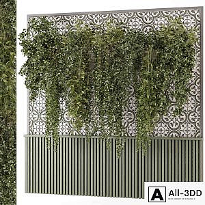 Indoor Wall Vertical Garden Hanging Plants - Set 1626