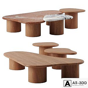SKIMMING coffee tables by SSS Atelier