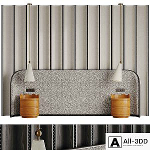 Ripple headboard
