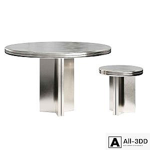 Joe And Carlo Tables by Joris Poggioli